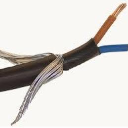  PVC ARMOURED CABLE2COREX4MM BLACK-LOOSE