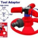 Plastic 3 arm rotatory sprinkler